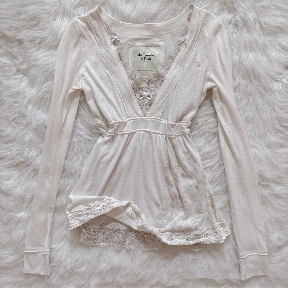 Abercrombie and Fitch Babydoll LongSleeve